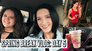 SPRING BREAK VLOG DAY 5: DRIVE WITH US, CROSSFIT & STARBUCKS