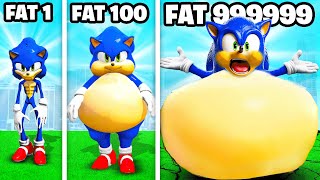 Growing FATTEST SONIC In GTA 5!