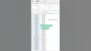 How to return values that appear in both lists. 👀#excel #shorts