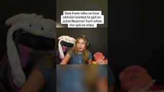 Sam frank spit on vitaly #samfrank #vitaly
