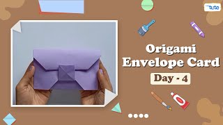 How to Create an Envelope Card? | Easy Envelope Making | Origami Course Day 4