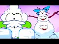 Las Historias de Om Nom ❄️⛄ Batalla de Bolas de Nieve 🔥 Dibujos Animados para niños en Español