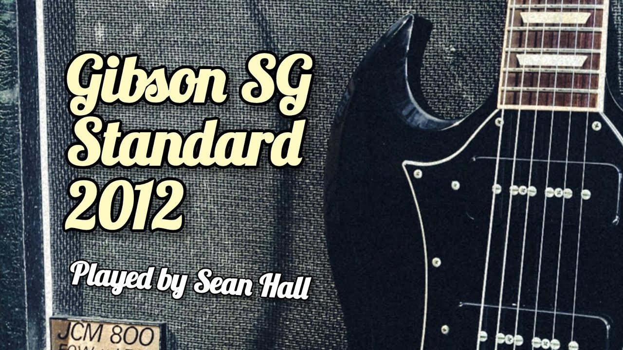 Gibson SG Standard P-90s Ebony 2012 | Sean Hall | Guitar Sound