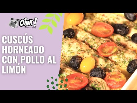 Video: Pollo Al Horno Con Cuscús