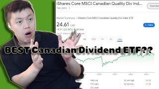 BEST DIVIDEND ETF IN CANADA? // XDIV