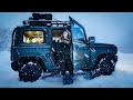 −7℃の雪山で1人車中泊