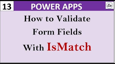 Power Apps Form Data Validation Tutorial