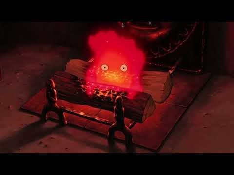 take a nap in the room [ASMR] Sleep with vibing Calcifer (Studio Ghibli Music Box ASMR Ambience)