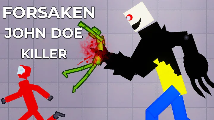 I Turned Melon Human Into JOHN DOE KILLER - Roblox Forsaken - People Playground
