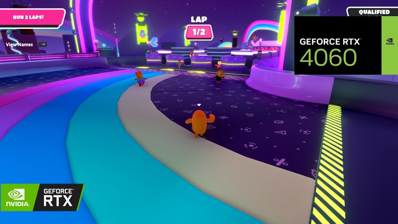 Fall Guys | RTX 4060 8GB (FHD Ultra Settings)