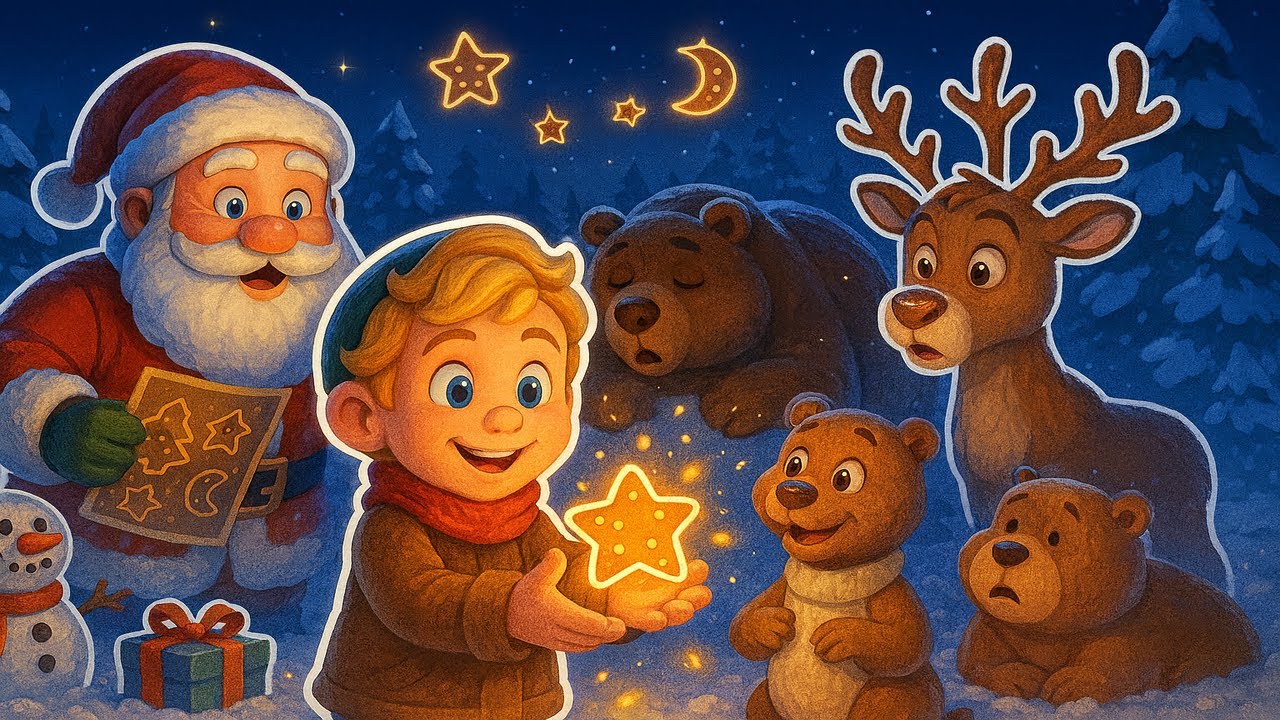 Santa’s Midnight Cookie Constellations – Telo & Milo Restore the Star Crumbs ⭐🍪❄️