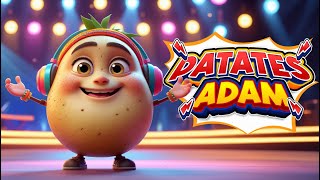 Patates Adam Neşeli Çocuk Şarkısı Eğlenceli Animasyon & Dans Etmeye Hazır Mısın?