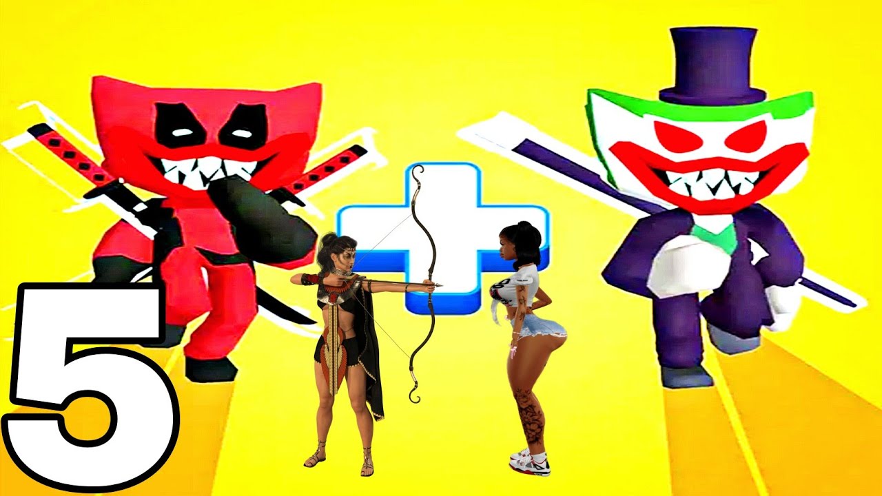 Merge Master Monster Fusion Game - Walkthrough Part 5 Levels 81-100 Purple 👹- Android ios Gameplay