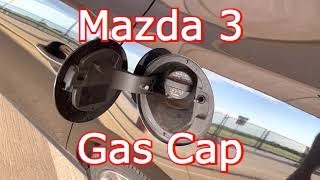2021 Mazda 3 - How To Open Gas Cap Door