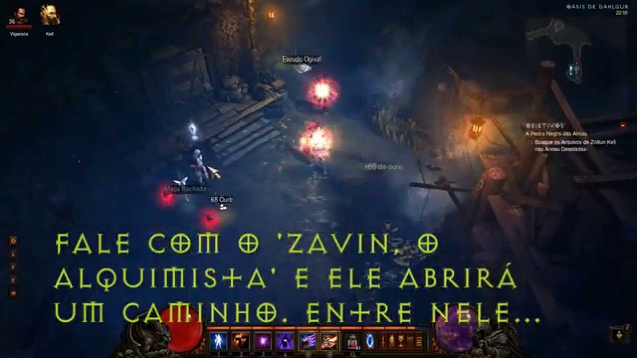 Tutorial Diablo III: Como acessar o Condado de Whimsy (Nível da Vaca)