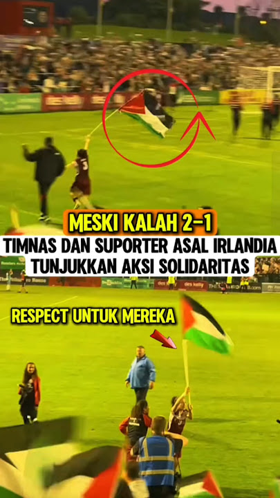 Respect‼️Timnas dan suporter ini tunjukkan aksi solidaritas #respect #solidaritas #muslimpulsee