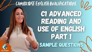 C1 Advanced Sample Questions | Reading and Use of English Part 1