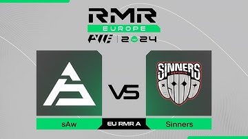 sAw проти Sinners | PWE CS2 EU RMR A 2024