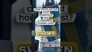 Sweden Housing: Cheapest vs Most Expensive 🏠💸 #sweden #housing #realestate #costofliving #expensive