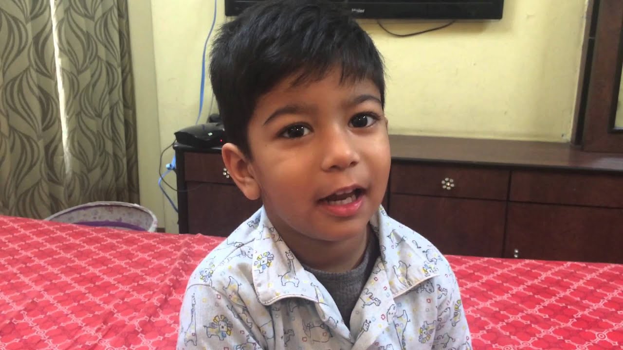 Pratham learns Vowels - YouTube