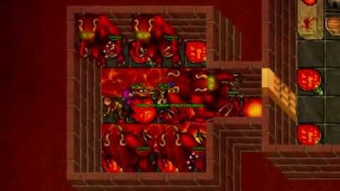 Tibia Annihilator, 3 Knights and 1 Paladin (Merlkor