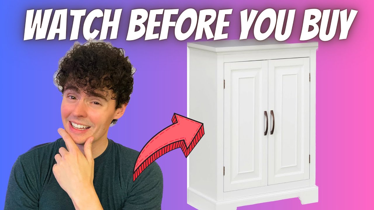 Teamson Home St. James Freestanding Floor Bathroom Living Room