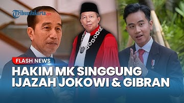 Hakim MK Blak-blakan Singgung Ijazah Jokowi & Gibran dalam Sidang Gugatan agar Ijazah Pejabat Dibuka