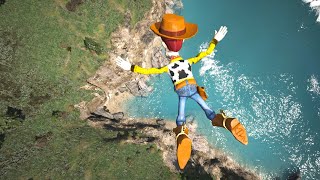 Gta 5 Water Ragdolls Woody Jumpsfails Vol.118 Euphoria Physics Funny Moments