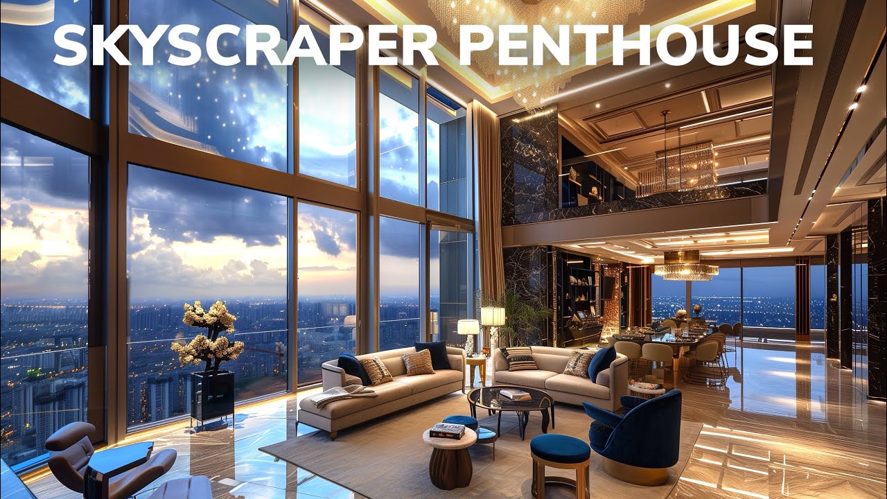 View of Mega Skyscraper Penthouse Moden Inderior Design Ideas and Inspiration ...
