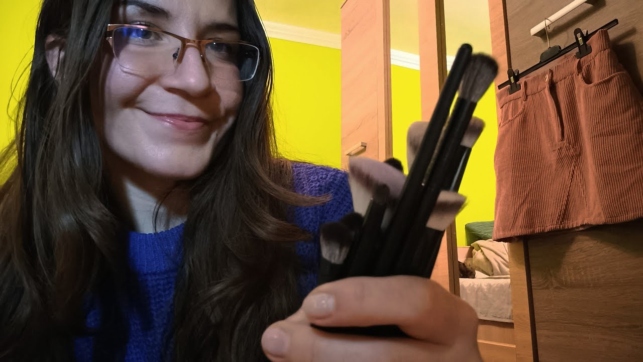 Ecsetek az arcodon | Lofi Smink | Magyar ASMR