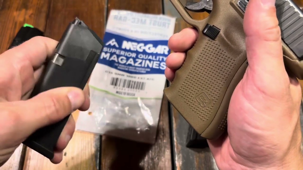 Unbox and Compare: Mec-Gar Metal Glock Magazines | Glock G19 18 rounds 