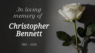 Remembered With Love - Funeral Tribute Template