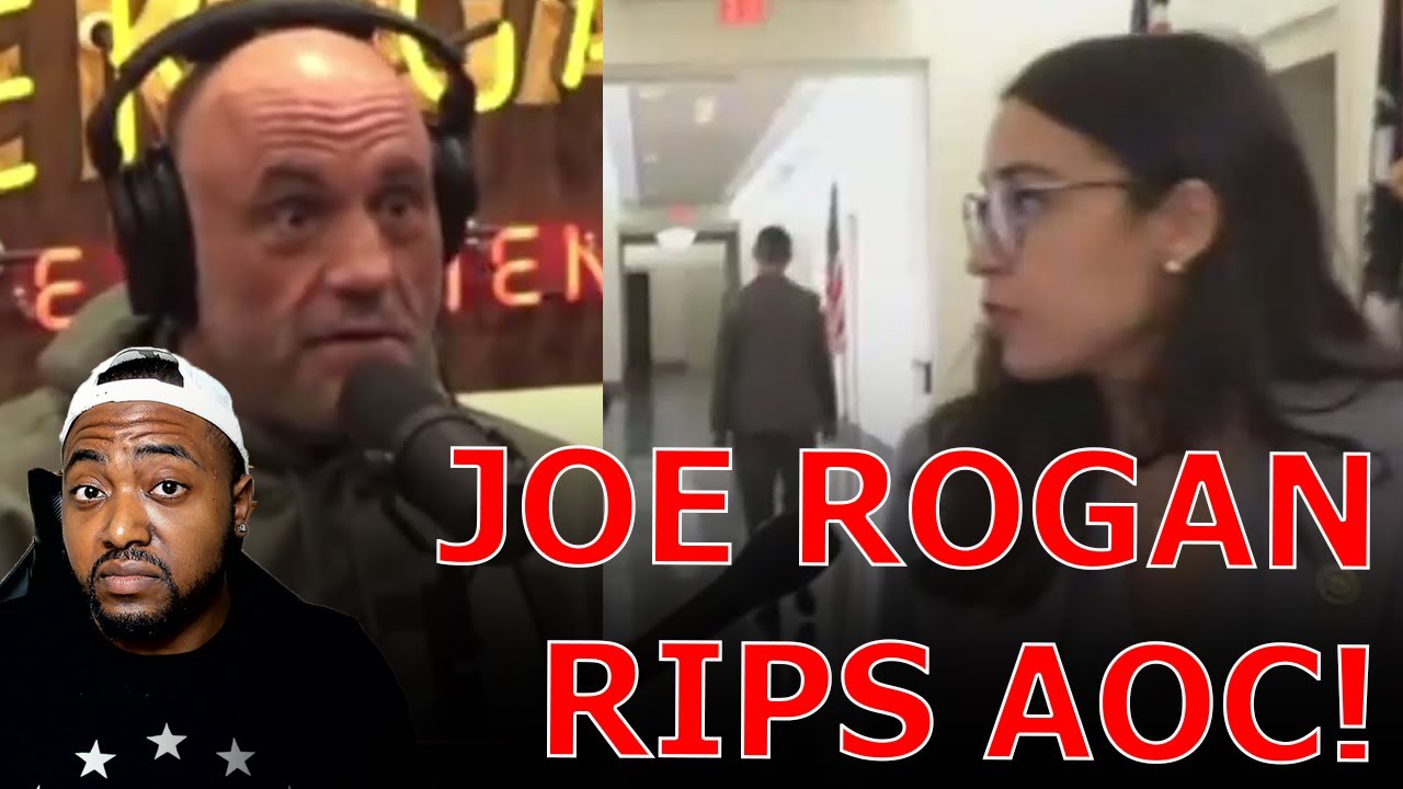 Joe Rogan RIPS AOC As She Gets CONFRONTED ON NYC Kicking Kids Out Of School For Illegal Immigrants!