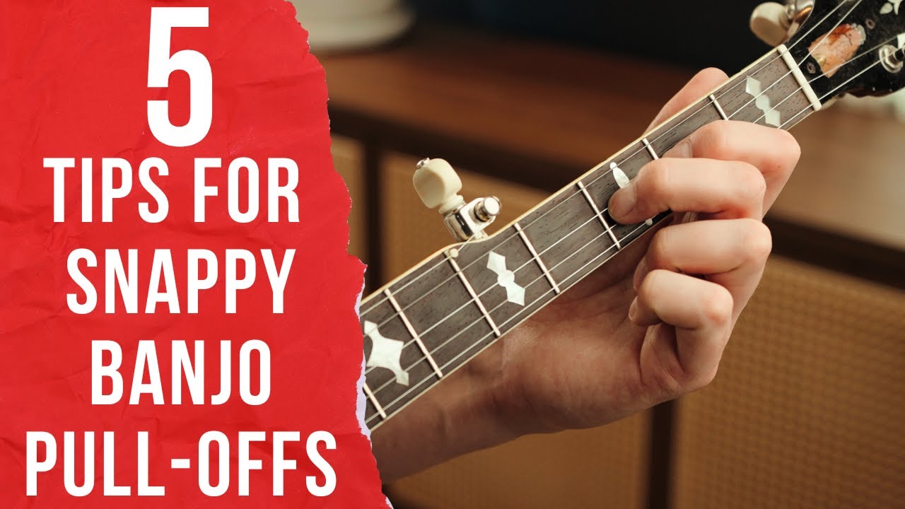 5 Tips for Snappy Banjo Pull-Offs! // Bluegrass Banjo Lesson - YouTube
