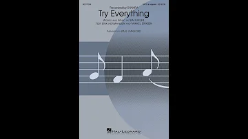 Try Everything (SATB Choir, a cappella) - Arranged by Paul Langford