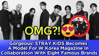 Gorgeous! STRAY KIDS Becomes A Model For W Korea Magazine In Collaboration With Eight Famous Brands