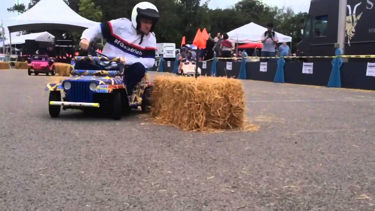 power wheels racing Benny hill mix YouTube
