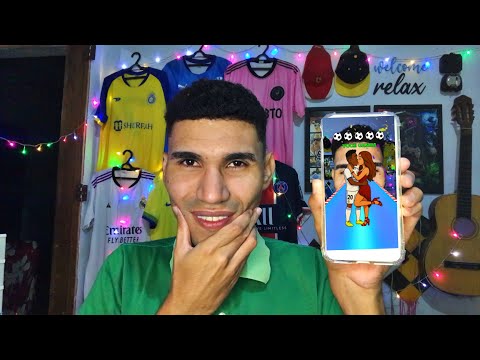ASMR JOGANDO JOGOS DO APP VIZINHO