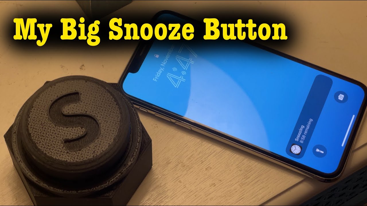 DIY Bluetooth Snooze Button for iPhone using CircuitPython - YouTube