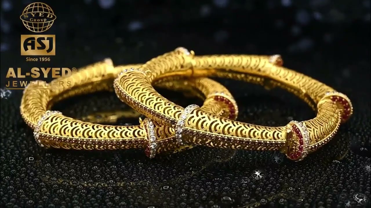 Buy Latest Gold Kara set Design for Women in Online