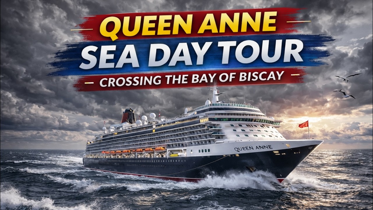 Bay of Biscay Sea Day on Cunard Queen Anne: Ship Tour & Crossing Review