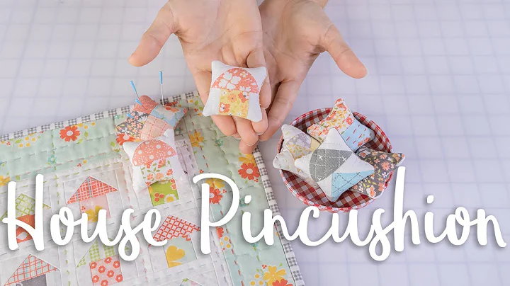How to Make Corey Yoders Tiny House Pincushion fro...