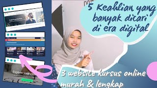 Belajar Keahlian Digital dengan Mudah dan Murah Melalui 3 Website Kursus Online Ini! - VOKASI VLOG screenshot 3