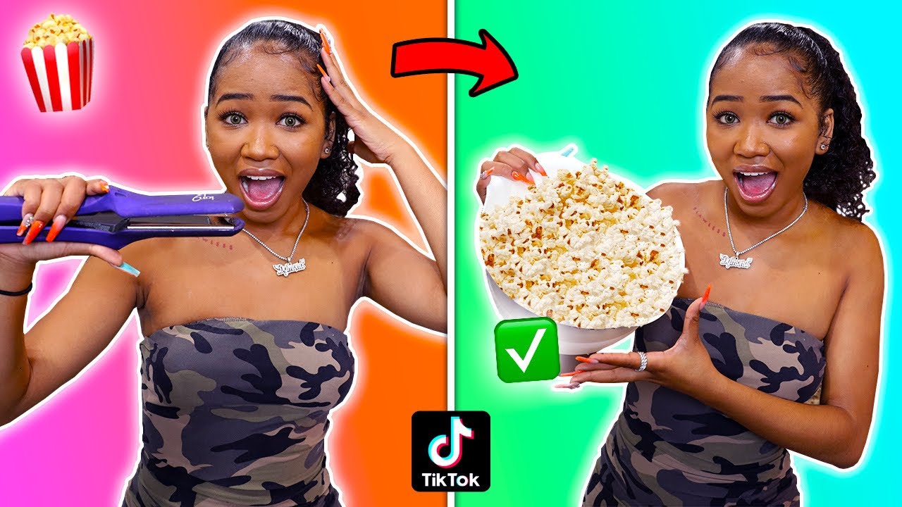 Testing VIRAL TikTok Life Hacks... **SHOCKING** - YouTube