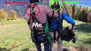 Pilota Di Deltaplano Decolla Senza Agganciare Il Peggero