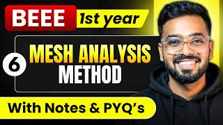 Mesh Analysis Method | Basic Electrical & Electronics Engineering | RGPV B.Tech 1st Year