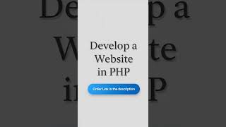 Build a website in php | create a php website | #webdevelopment #webdeveloper #DreamScreenAI