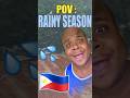 Philippines Rainy Season (the REALITY) #shorts #philippines