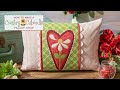 How to make a country caboodle pillow wrap  a shabby fabrics tutorial