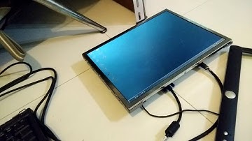 Dell E153FPb computer monitor with inaccessible setup menu - READ DESCRIPTION